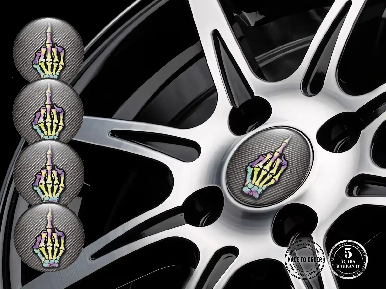 Custom dome stickers Tunning Edition Quality Badges